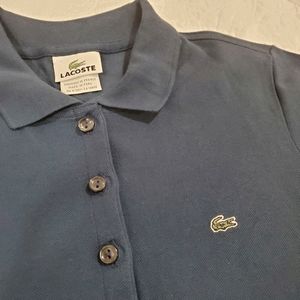 Blue Lacoste Polo Shirt
